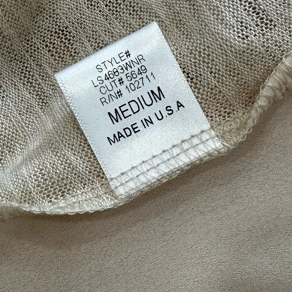 Gibson Cream Sleeveless Tank Top - Picture 5 of 5